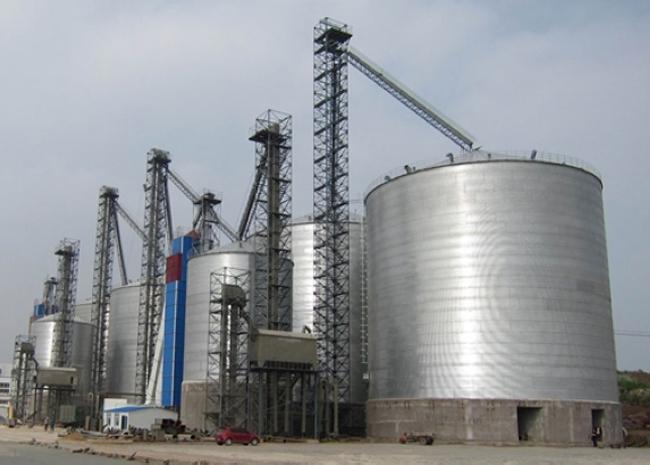 丽水大型钢板库构造参数及水泥储存质量